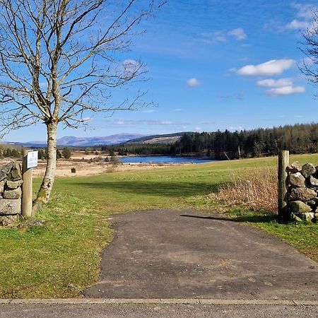 Lochview Retreat Caravan Balminnoch Exterior foto