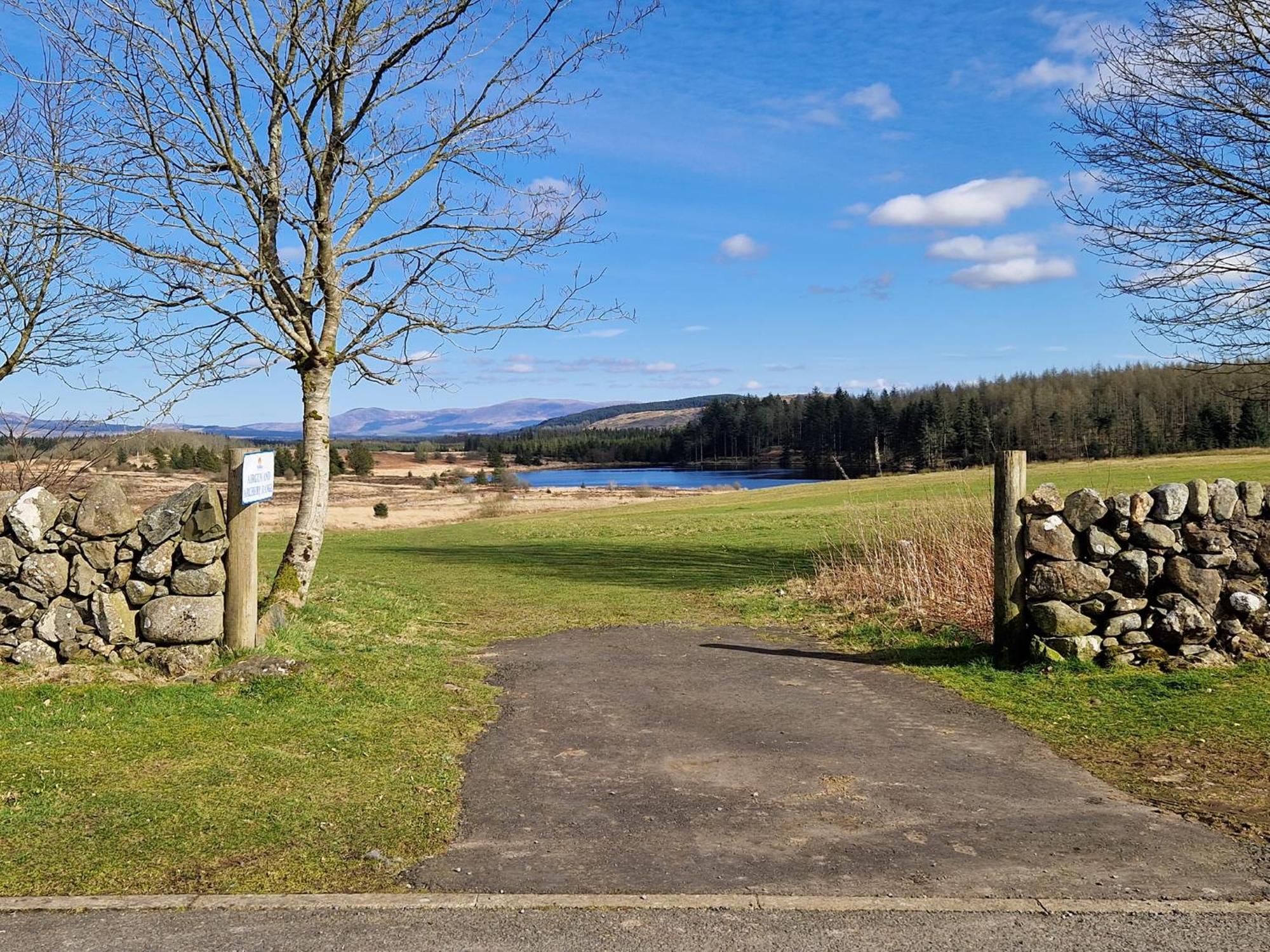 Lochview Retreat Caravan Balminnoch Exterior foto