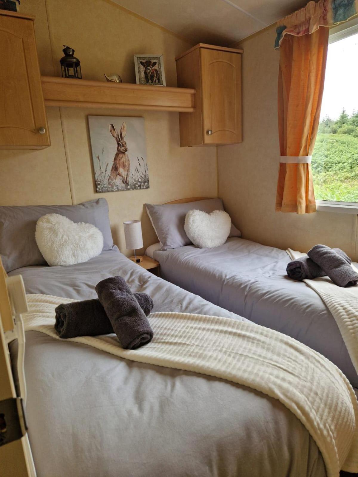 Lochview Retreat Caravan Balminnoch Exterior foto